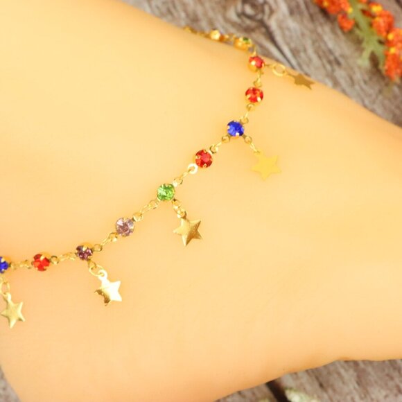 "Dainty Anklet for Women – Elegant Everyday Jewelry & Perfect Gift | MLCRC1304 - Picture 5 of 10